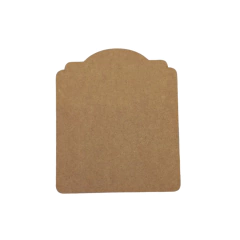 Placa MDF Decorativa Tag G Lisa 25x21cm - 6mm