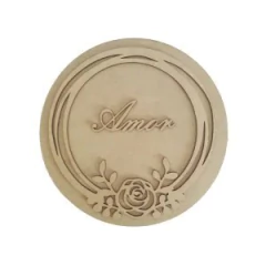 GUIRLANDA COM FUNDO E ESCRITA AMOR 30CM