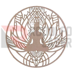 MANDALA REDONDA BUDA
