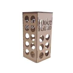 PORTA CAPSULAS TORRE DOLCE GUSTO MONTADO 33X15,5CM