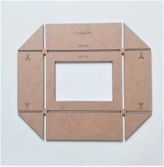 GABARITO PARA CAIXA 17X13X6CM