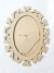 PORTA RETRATO OVAL TRABALHADO Nº1 15X21CM (32X24CM)