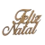 Aplique MDF Feliz Natal - comprar online