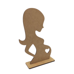 GRAVIDA COM BASE 14,5X8,5CM