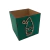Caixa MDF Cachepot de Natal 10,5x10,5cm Verde na internet