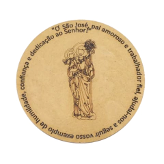 Mandala MDF Religiosa São José com Oração