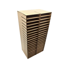 Organizador MDF para Canetas Touch e Marcadores 40x20x14cm Nº2