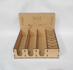 CAIXA BARBEARIA LASER