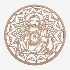 MANDALA SAGRADO CORAÇÃO DE JESUS