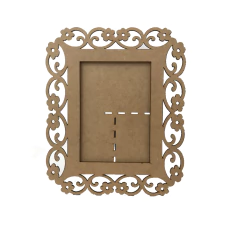 PORTA RETRATO FLORAL Nº1 10X15CM (29X25CM)