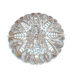 MANDALA NOSSA SENHORA APARECIDA TRABALHADA N°2