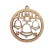 Enfeite MDF Pendente Bola de Natal 5cm na internet