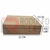 CAIXA FLOCADA DOBRADIÇA 22X19X6,5CM C/ 13 DIV BANDEJA E ANELEIRO (CORES) - comprar online