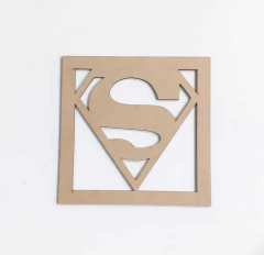 QUADRO 20X20CM SUPER HOMEM