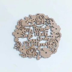 GUIRLANDA HOOPONOPONO FLORAL 15CM