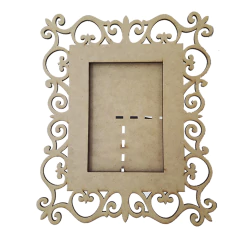 PORTA RETRATO ARABESCO 10X15CM (27X21CM)