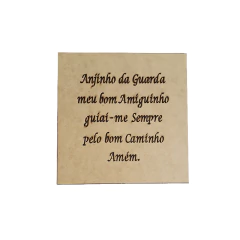 QUADRO 20X20CM SANTO ANJO