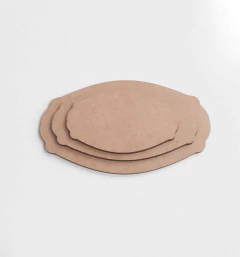 TRIO DE PLACAS N3 14,5X9CM