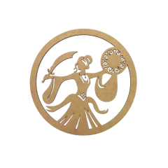 Mandala de MDF Orixá Obá