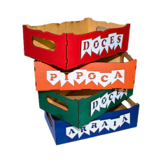 Bandeja MDF Decorativa Festa Junina 27x16,5x8cm