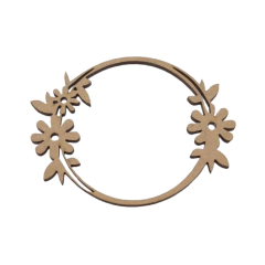 MOLDURA FLORAL 10X7,5CM