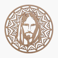 MANDALA JESUS TRABALHADA