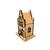 Casa Miniatura Holandesa Natal em MDF N°1 cru 20x13x10cm - comprar online