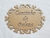 PLACA OVAL TRABALHADA CANTINHO DA BELEZA 29X22CM - comprar online