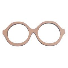 APLIQUE OCULOS 10X4,3CM Nº2