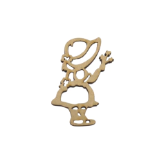 APLIQUE CAMPONESA VAZADA (TAMANHOS)