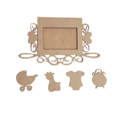 PORTA RETRATO NASCIMENTO 10X15CM (33X19,5CM)