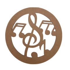 MANDALA NOTAS MUSICAIS