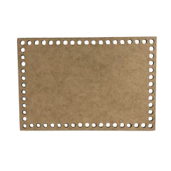 PLACA PARA CROCHÊ RETANGULAR