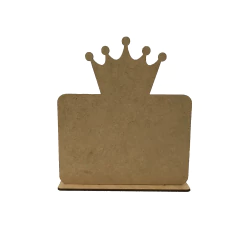 PORTA RETRATO COROA Nº5 COM BASE