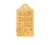 Pingente Tag MDF cru 13x7cm Olho Grego – Amor Saúde Paz
