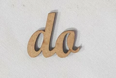 PALAVRA DO CURSIVA 3X3CM