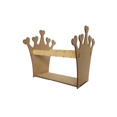 PORTA TIARA SIMPLES LASER 21X20X20CM