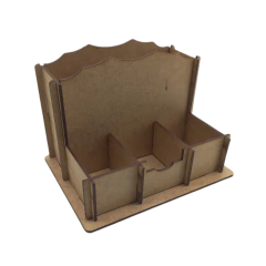 PORTA GUARDANAPO RESTAURANTE LISO 14X10,5X10CM