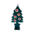 Árvore de Natal MDF com Bolas no Vaso 43x23cm Verde - comprar online
