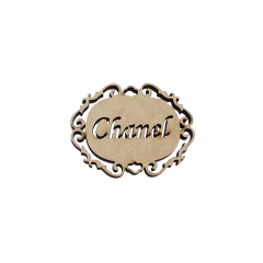 PLACA 6CM CHANEL
