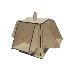 PORTA TEMPERO 4 LUGARES LASER