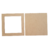 QUADRO COM MOLDURA LASER QUADRADA (TAMANHOS) - comprar online