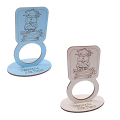 PORTA BOMBOM DIA DOS PROFESSORES 10,5CM (CORES)