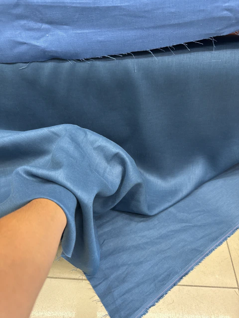 LINHO PURO - AZUL PETRÓLEO