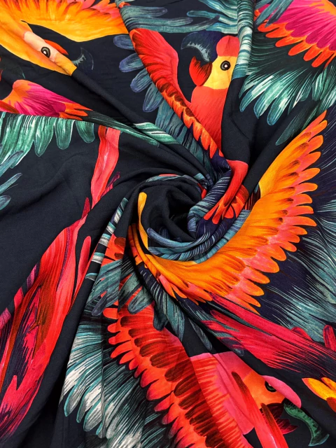 VISCOSE ESTAMPADA - LARGURA 1,50 X 2,0 MTS