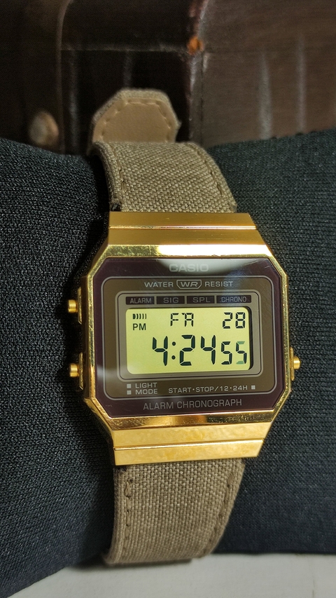 Casio Vintage A700WE Dourado: O Clássico Atemporal que Une Estilo e Nostalgia