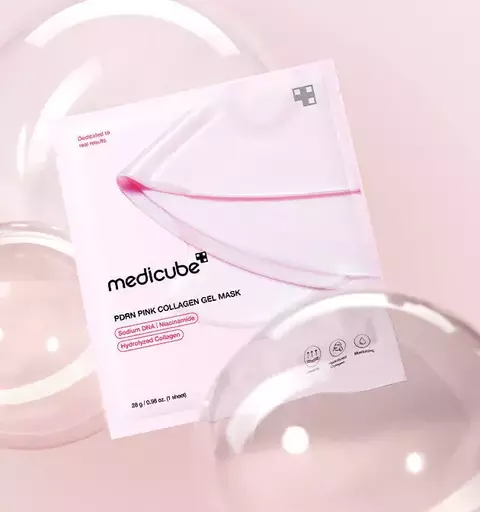 Máscara Gel de Colágeno Rosa PDRN Medicube