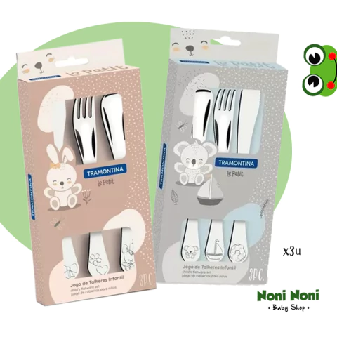 Tramontina Cubiertos Le Petit Acero x3PZ - comprar online