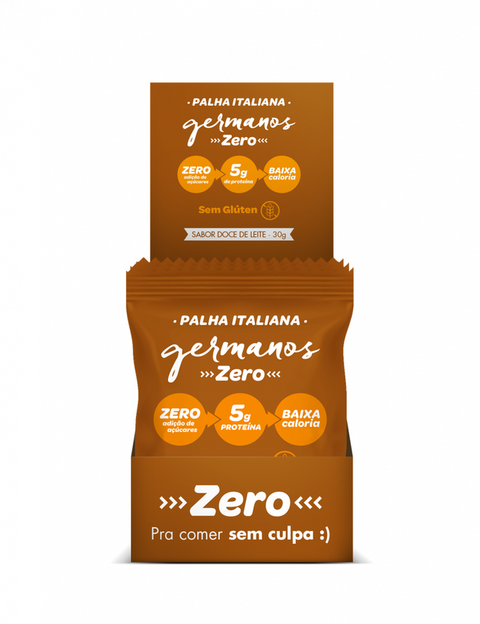 Palha Italiana Sabor Doce de Leite - Display com 10 unidades de 30g cada - comprar online