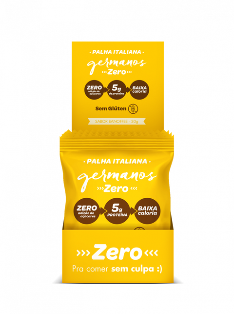 Palha Italiana Sabor Banoffee - Display com 10 unidades de 30g cada - comprar online